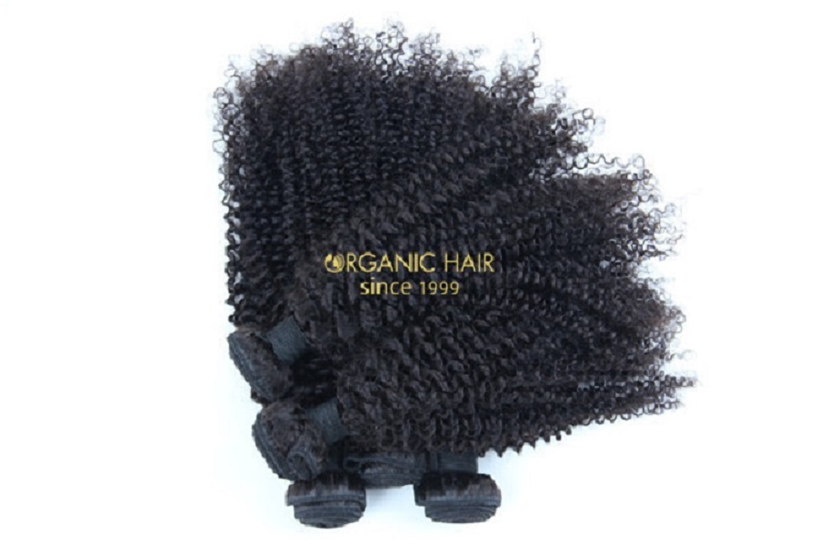 Human hair extension, virgin hair, curly wave, Brazilian human hair, 100% unprocessed,8-30 inch  Gt03